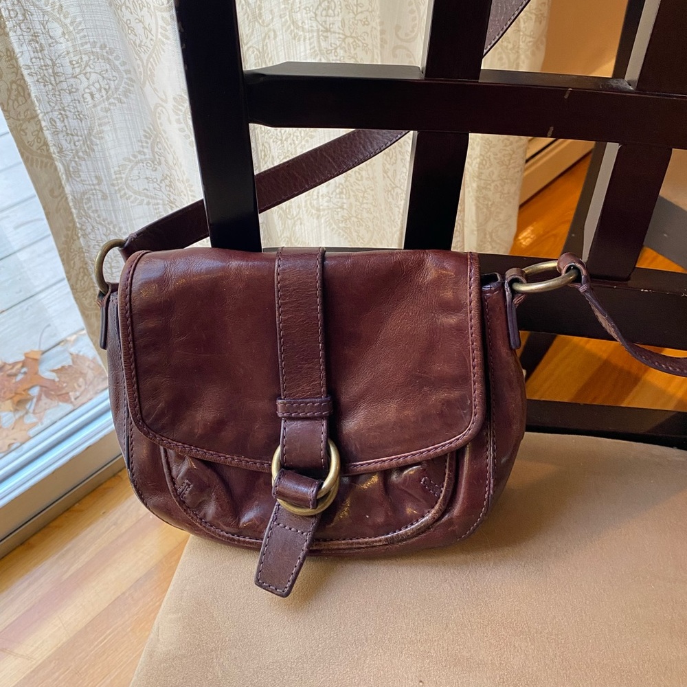 Cole Haan leather cross body bag
